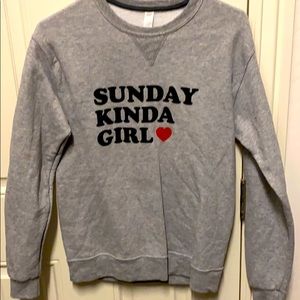 Vici Sunday kinda of girl sweatshirt